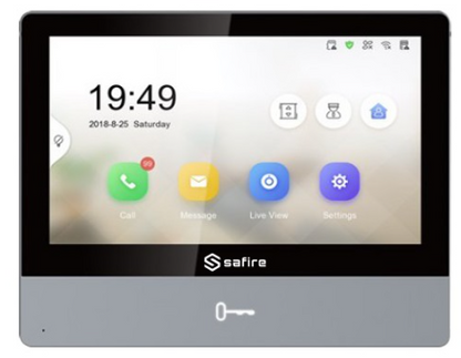 Monitor Digital 7" IPS Wi-Fi - SAFIRE