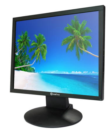 Monitor LED 19" p/ Videovigilância - SAFIRE