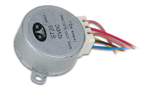 Motor Stepper 12Vdc 60mA (Ang. 7.5° / 48 STEPS)