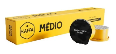 Pack 10x Cápsulas Delta Q Kaffa Médio