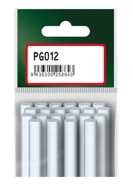 Pack 10x Tubos Cola Quente (Ø7 x 100 mm)