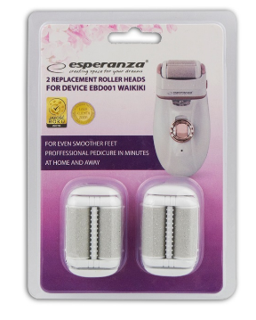 Pack 2 Cabeças de Rolo Substituição p/ Depiladoras "3-EM-1" EBD001 - ESPERANZA