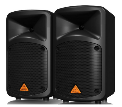 Pack 2x Colunas Amplificadas 2 x 8" 500W (EPS500MP3) - Behringer