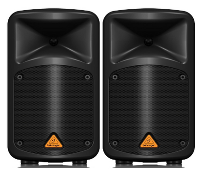 Pack 2x Colunas Amplificadas 2 x 8" 500W (EPS500MP3) - Behringer