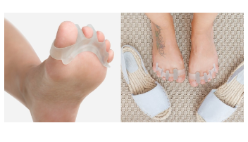 Pack 2x Separador de Dedos dos Pés em Silicone p/ Relaxamento - INNOVAGOODS