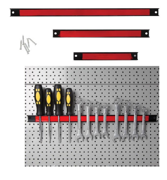 Pack 3x Barras Magnéticas 8" - 12" - 18" p/ Ferramentas - Toolland