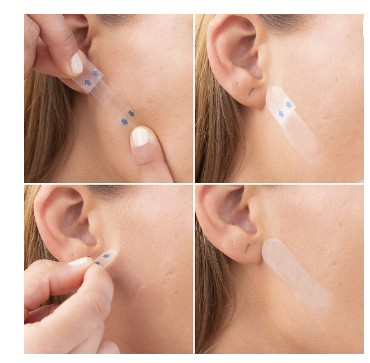 Pack 40x Adesivos Invisíveis de Lifting Facial Liftrik - INNOVAGOODS