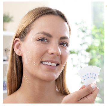 Pack 40x Adesivos Invisíveis de Lifting Facial Liftrik - INNOVAGOODS