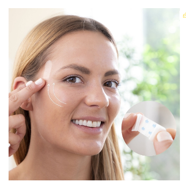 Pack 40x Adesivos Invisíveis de Lifting Facial Liftrik - INNOVAGOODS