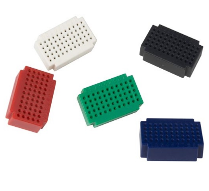 Pack 5x Mini Placas Ensaio (55 Pontos Ligação) - VELLEMAN