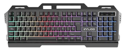 Pack Rato e Teclado Gaming Set PT (Preto) - INNJOO