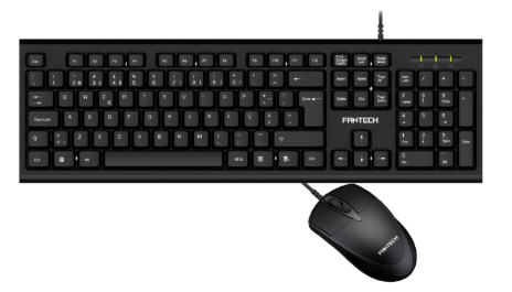 Pack Rato e Teclado PT Business KM601 (Preto) - FANTECH