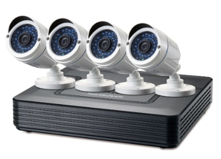 Pack Vigilância (4x Camaras 2Mpx IP66 Wi-Fi + 1x Gravador DVR 4 Canais) - LEVELONE