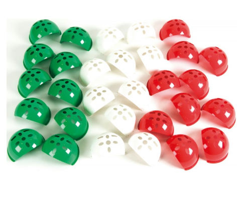 Pack de 10 Conchas p/ Robot BEE-BOT (Vermelho) - TTS