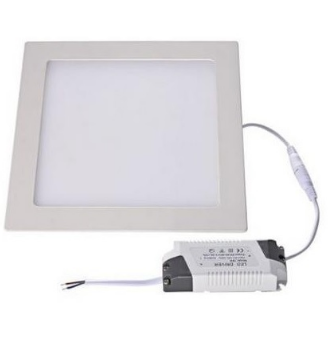Painel de LED Quadrado (8,3 x 8,3 cm) 5W 6000K 400Lm