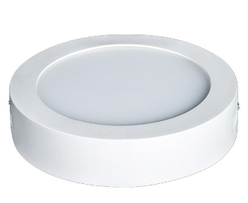 Painel de LED Superficie Redondo (Ø 12cm) 6W 4000K