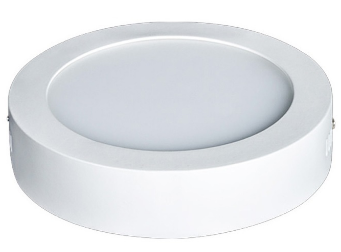 Painel de LED Superficie Redondo (Ø22,5cm) 18W 6000K 1600Lm