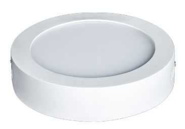 Painel de LED Superficie Redondo (Ø 17cm) 12W 6000K 950Lm
