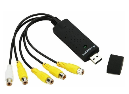 Pen USB 2.0 DVR Easycap p/ 4x Camaras Vigilância