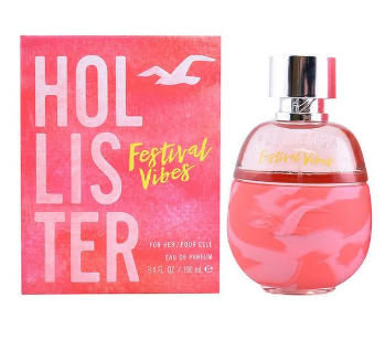 Perfume Mulher Festival Vibes For Her Hollister EDP (30 ml)