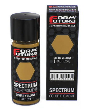Pigmento p/ Resina Spectrum LCD 25gr (Amarelo Ocre RAL 1024) - FORMFUTURA