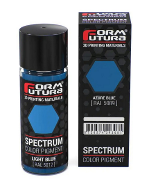 Pigmento p/ Resina Spectrum LCD 25gr (Azul Azure RAL 5009) - FORMFUTURA