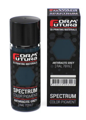 Pigmento p/ Resina Spectrum LCD 25gr (Cinzento Antracite RAL 7016) - FORMFUTURA