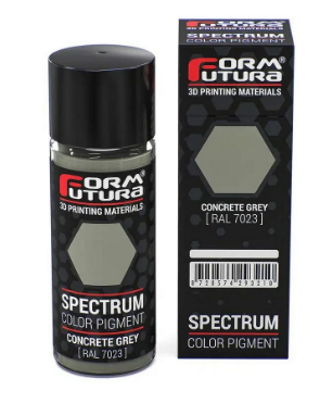 Pigmento p/ Resina Spectrum LCD 25gr (Cinzento Concreto RAL 7023) - FORMFUTURA
