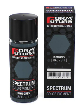 Pigmento p/ Resina Spectrum LCD 25gr (Cinzento Ferro RAL 7011) - FORMFUTURA