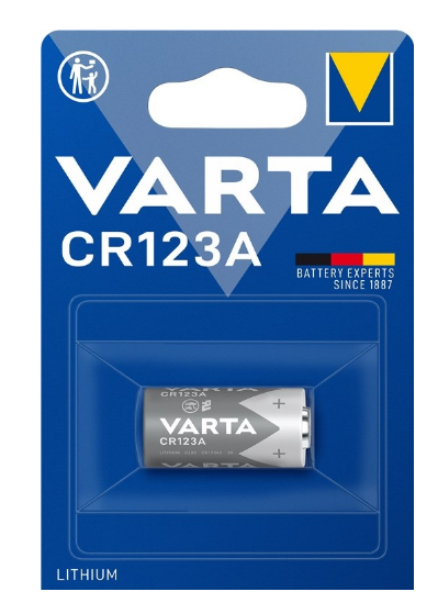 Pilha CR123A 3V - VARTA