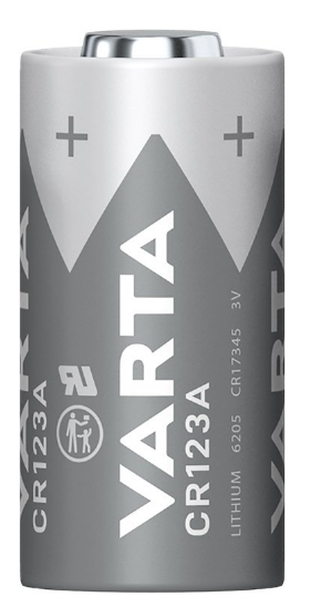 Pilha CR123A 3V - VARTA
