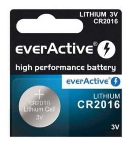Pilha Lithium 3V CR2016 - everActive