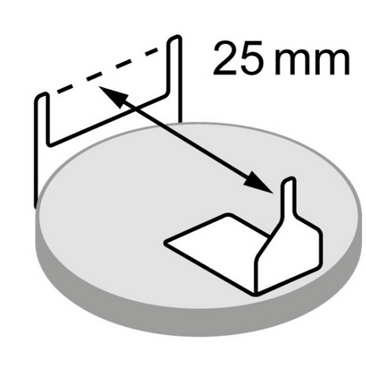 Pilha Lithium Horizontal p/ C.I. 3V CR2477