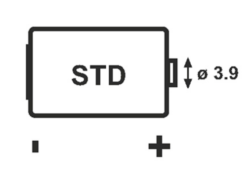 Pilha de Lithium AA (ER14505) - 3,6V 2400mA - XENO