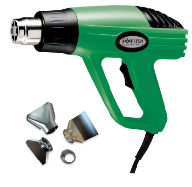 Pistola de Calor 2000W + Acessórios