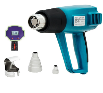 Pistola de Calor 450~1500W c/ Display Indicador Temperatura