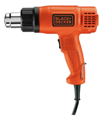 Pistola de Calor/Ar Quente 1750W (Preto/Laranja) - BLACK&DECKER