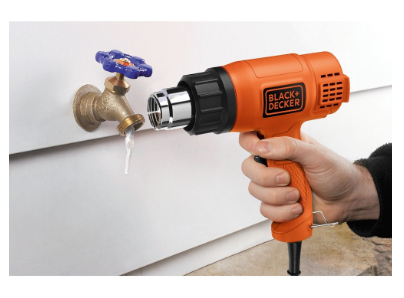 Pistola de Calor/Ar Quente 1750W (Preto/Laranja) - BLACK&DECKER