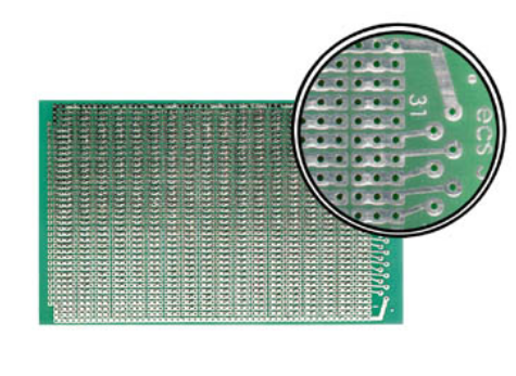 Placa Circuito Impresso Perfurada 3 em 3 (100 x 160mm) - VELLEMAN