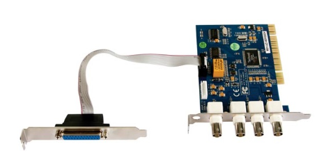Placa DVR (PC) p/ 4 Camaras Vigilancia - Velleman