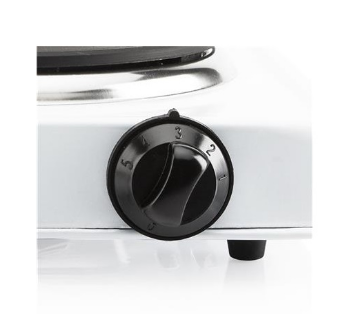 Placa Elétrica 1 Disco 15cm 1000W (Branco) - TRISTAR