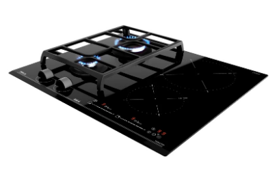 Placa Mista 60 cm 4 Zonas 3500W JZC 64322 AB (Preto) - TEKA