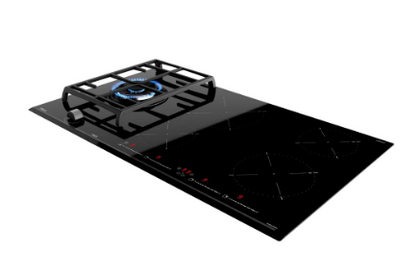 Placa Mista 90cm 5 Zonas 7200W JZC 95314 ABN (Preto) - TEKA