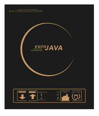 Placa de Indução 1 Disco 2000W - EUROJAVA