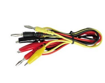 Pontas de Prova (3x Banana - 3x Crocodilo) - VELLEMAN