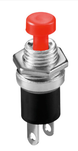 Pulsador Mni ON-(OFF) Vermelho