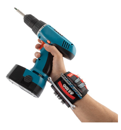 Pulseira Magnética WrisTool p/ Bricolagem - INNOVAGOODS