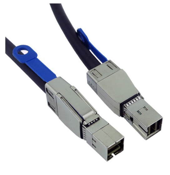 QNAP CAB-SAS05M-8644 0.5m cabo Serial Attached SCSI (SAS)