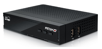 Receptor COMBO DVB-S2/T2/C H.265 HEVC Full HD - AMIKO MINI COMBO 3