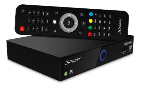 Receptor COMBO UltraHD 4K HEVC Hybrid DVBT2/C/S2 IP - STRONG